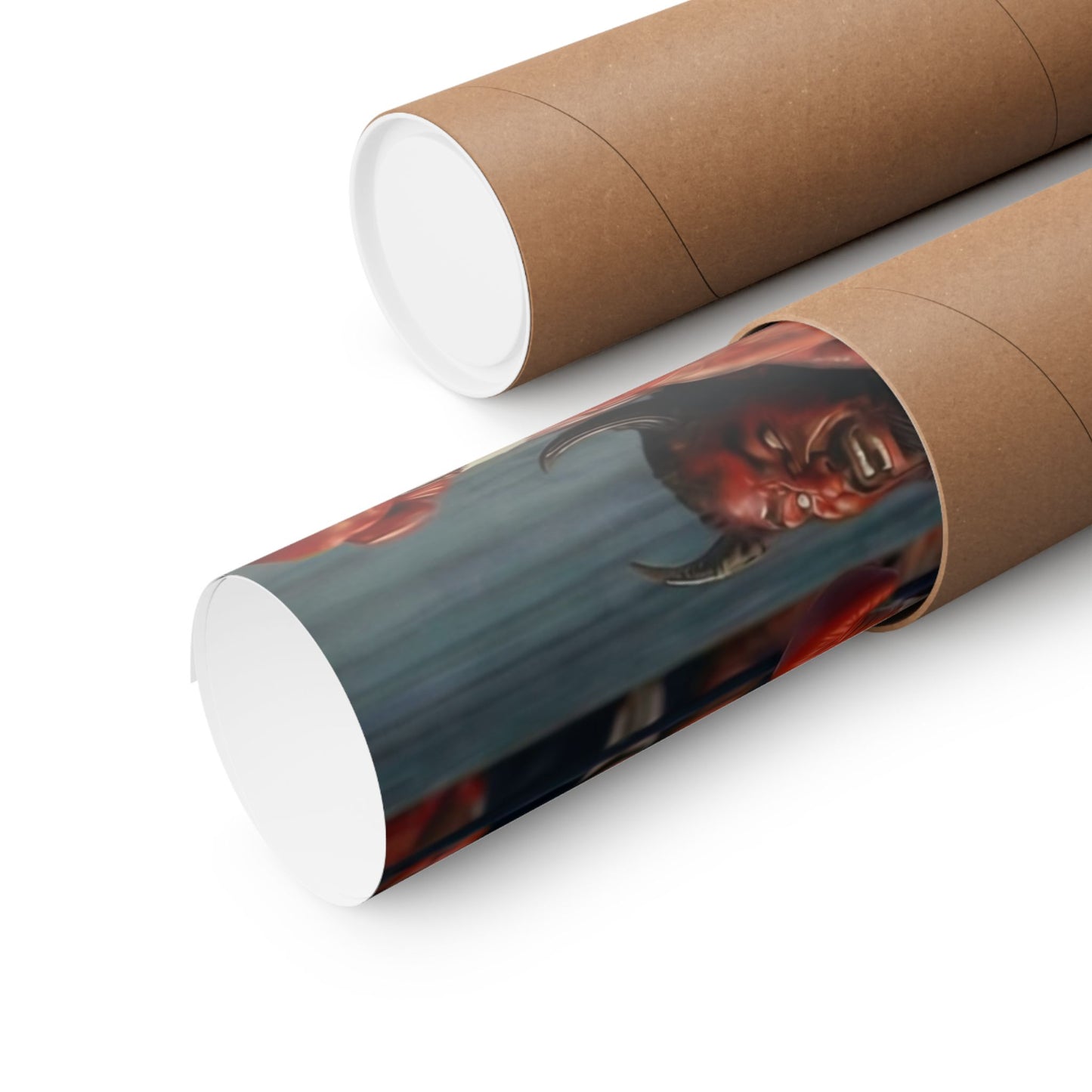 No Text Jesus Boxing Poster — "The reason the Son of God appeared was to destroy the works of the devil." Matte Vertical Religious Wall Art