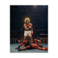 No Text Jesus Boxing Poster — "The reason the Son of God appeared was to destroy the works of the devil." Matte Vertical Religious Wall Art