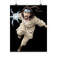 no text Kingdom Shining In The Light Matte Vertical Poster | Jesus-influenced Anime Art