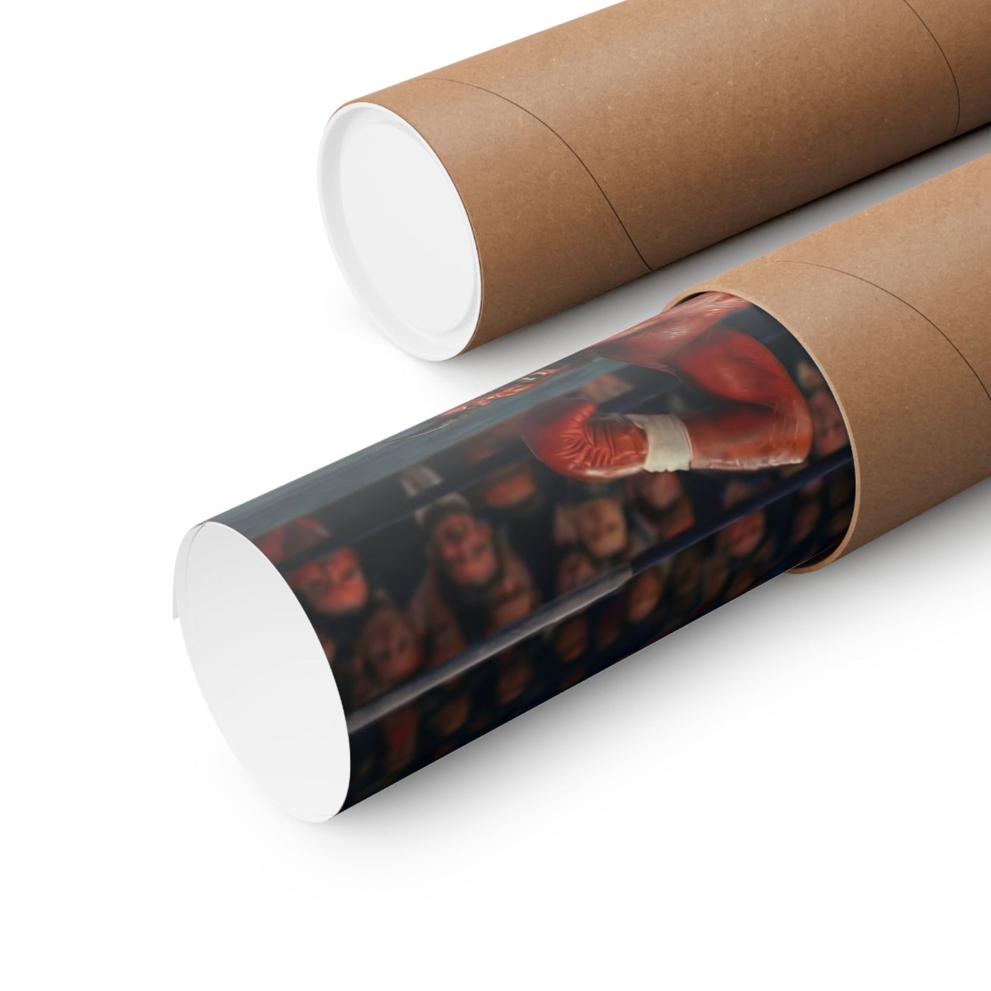 No Text Jesus Boxing Poster — "The reason the Son of God appeared was to destroy the works of the devil." Matte Vertical Religious Wall Art